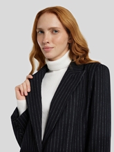 Bild von Blazer mit Nadelstreifen DARCY