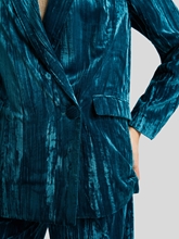 Image sur Blazer en velours DORIS