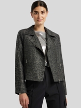 Bild von Tweedjacke im Biker-Look GINNY