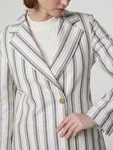 Image sur Blazer avec du lin