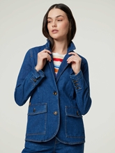 Image sur Blazer en denim MARY