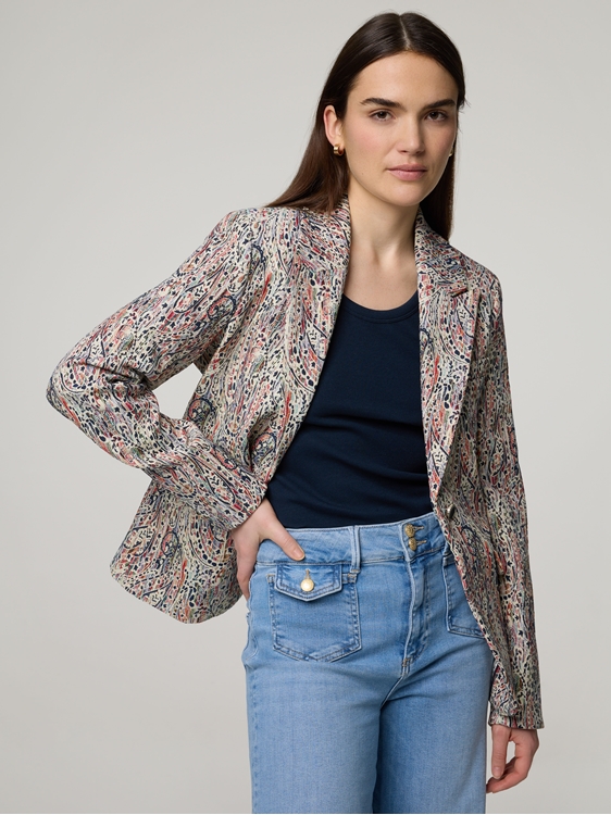 Bild von Blazer mit Bio-Baumwolle LINEA