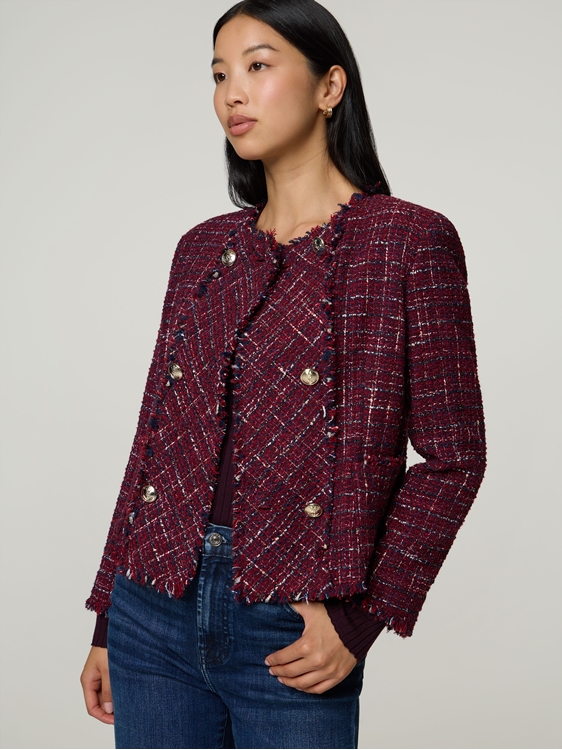 Bild von Boucléjacke mit Glitzergarn GAP