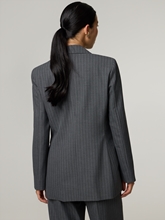 Bild von Blazer mit Nadelstreifen QUARK