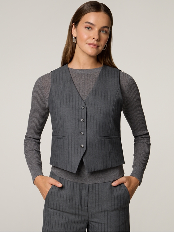 Bild von Nadelstreifengilet ALASSIO