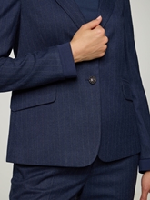Bild von Blazer mit Nadelstreifen
