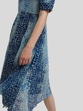 Image sur Robe mousseline de soie plissée ESME