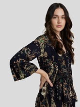 Bild von Midikleid mit Ethno-Print