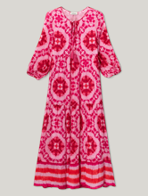 Bild von Maxikleid mit Batikoptik