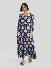 Bild von Maxikleid mit Batikoptik