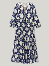 Bild von Maxikleid mit Batikoptik
