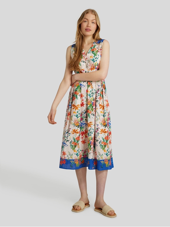 Bild von Midikleid mit Blumen-Print