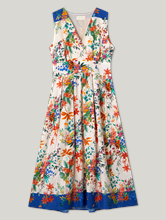 Bild von Midikleid mit Blumen-Print