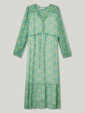 Bild von Maxikleid mit floralem Print