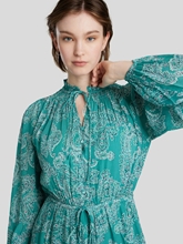 Bild von Midikleid mit Paisley-Print