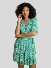 Bild von Wickelkleid mit Print CLARY