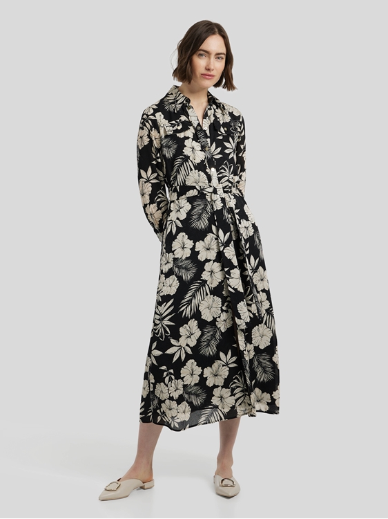 Image sur Robe chemisier imprimée