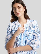 Image sur Robe avec broderie ajourée