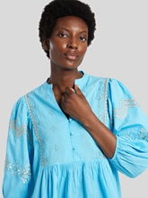 Bild von Minikleid mit Stickerei