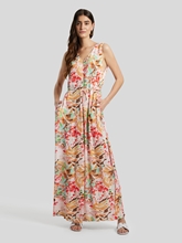 Bild von Maxikleid mit Allover-Print