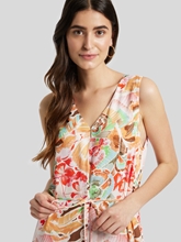 Bild von Maxikleid mit Allover-Print