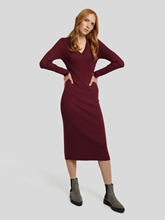 Image sur Robe maille texturée