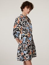 Bild von Minikleid mit Leinen CADIX