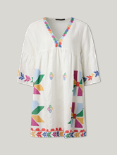 Bild von Tunikakleid aus Leinen