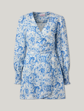 Image sur Robe portefeuille en lin