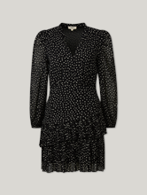 Bild von Minikleid mit Rüschen CALISTE