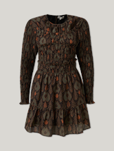 Image sur Mini-robe avec imprimé MANI