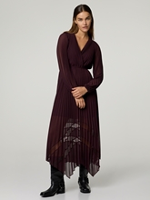 Image sur Robe plissée avec dentelle