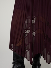 Image sur Robe plissée avec dentelle