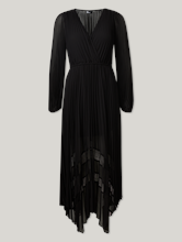 Bild von Plisseekleid mit Spitze