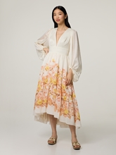 Bild von Midikleid mit Leinen SASIA