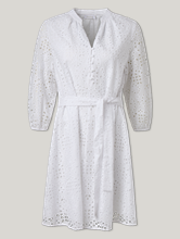 Bild von Minikleid mit Lochstickereien