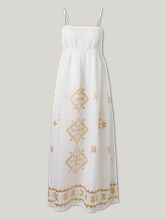 Bild von Midikleid aus Ramie