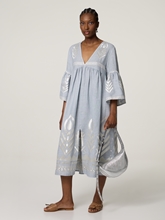 Image sur Robe midi en lin