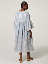 Image sur Robe midi en lin