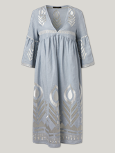 Image sur Robe midi en lin