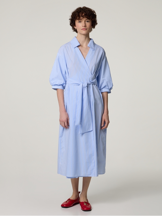 Image sur Robe midi en coton