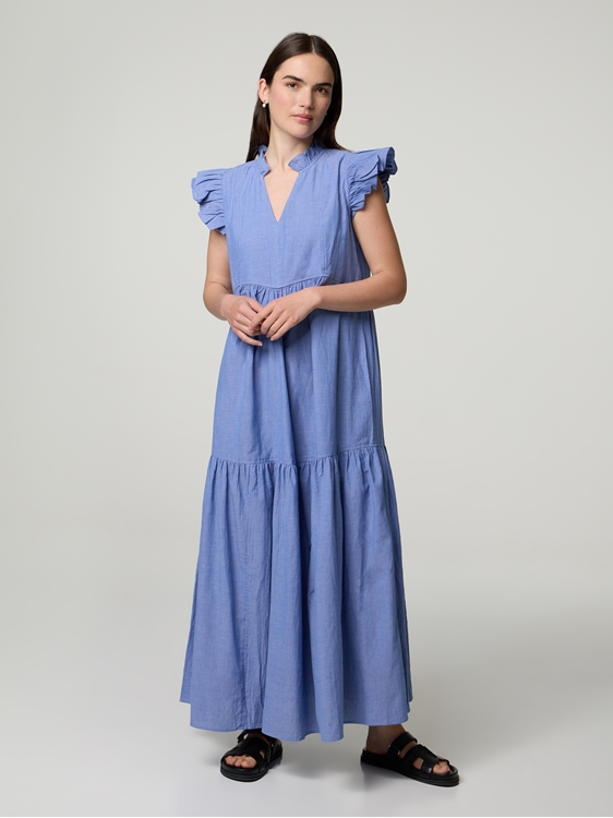 Bild von Maxikleid mit Volants MMWALDY