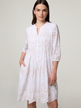 Image sur Mini-robe avec broderie ajourée