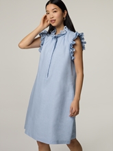 Bild von Midikleid aus Leinen