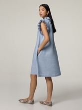 Bild von Midikleid aus Leinen