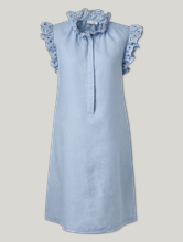 Bild von Midikleid aus Leinen