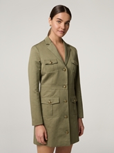 Bild von Blazerkleid mit Leinen