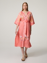 Image sur Robe midi en lin