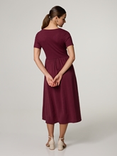 Image sur Robe midi avec haut en jersey