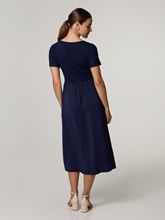 Image sur Robe midi avec haut en jersey